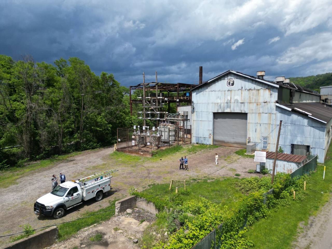 West Virginia brownfield industrial facility